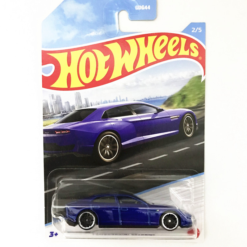 风火轮小跑车002兰博基尼蓝