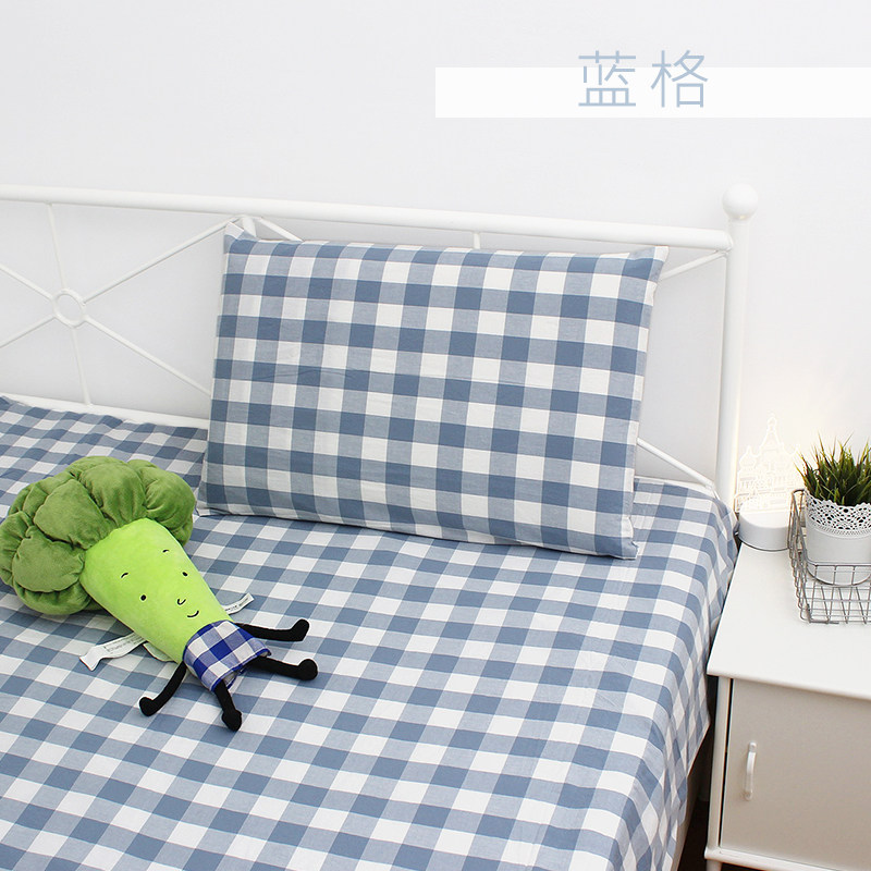 印花纯棉斜纹信封式枕套