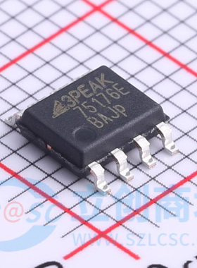 全新原装 TP75176E-SR 丝印 75176E SOP8 RS-485收发器芯片