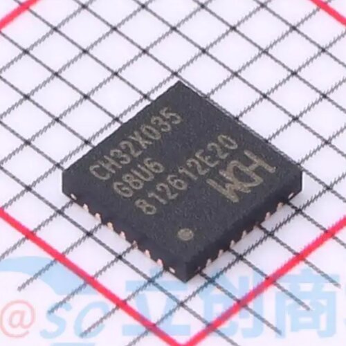全新原装 CH32X035G8U6 封装 QFN-28(4X4)