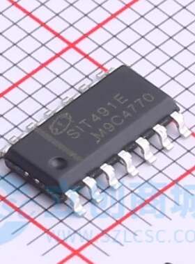 全新原装 SIT491EESD SOP-14 RS-422/RS-485收发器