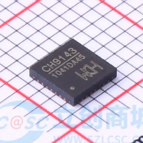全新原装 CH9143 封装QFN-28 BLE/UART/USB三通芯片