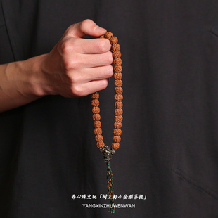 老树王小金刚菩提子手串五瓣原籽爆肉盘玩手持马年本命年文玩佛珠