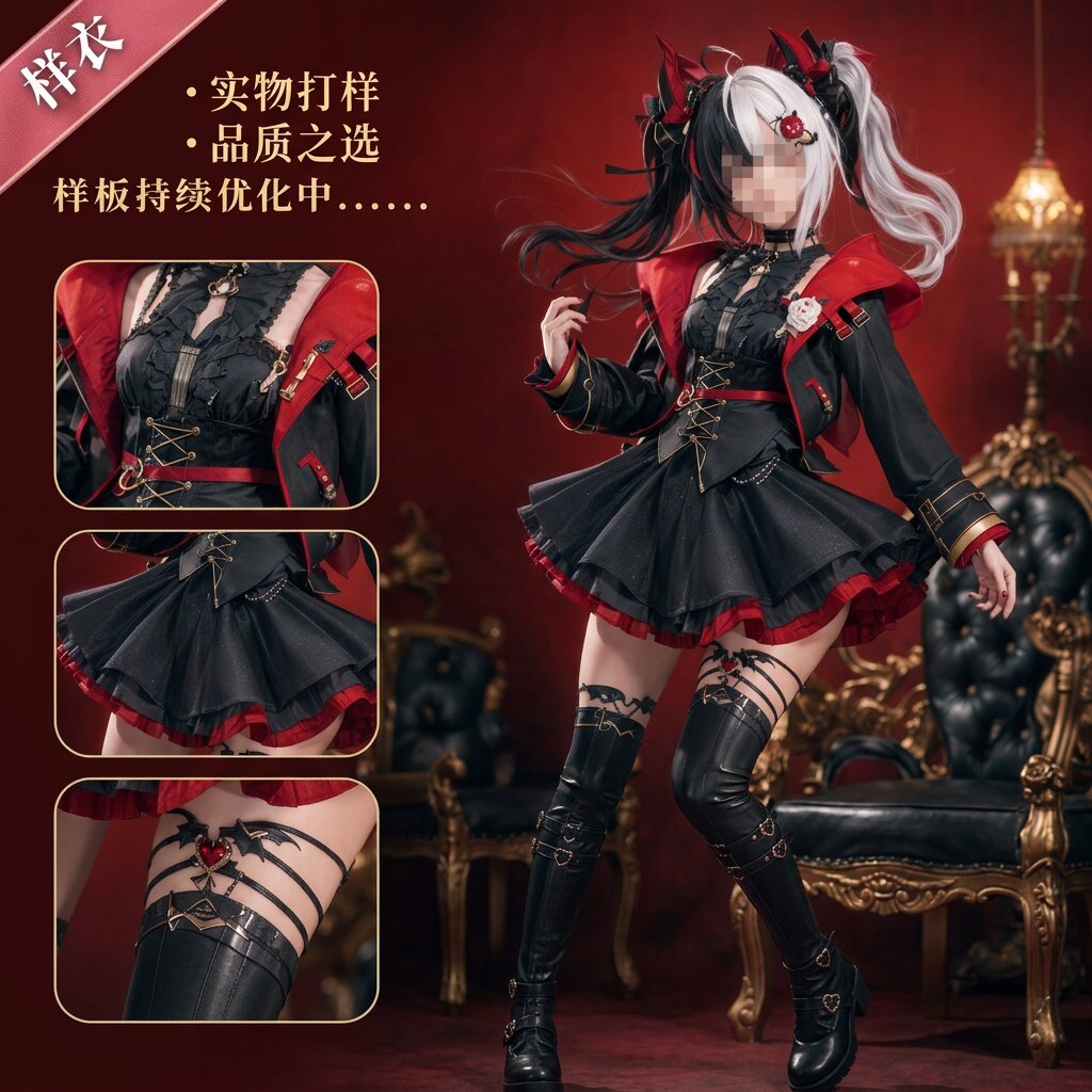 漫服小铺异环cos安魂曲鎏金交响诗cos服cosplay服装女手游全套