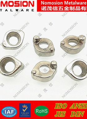 点式压板EMRW立铣刀数控铣刀杆R50刀盘数控配件压块R4R5R6R8白色