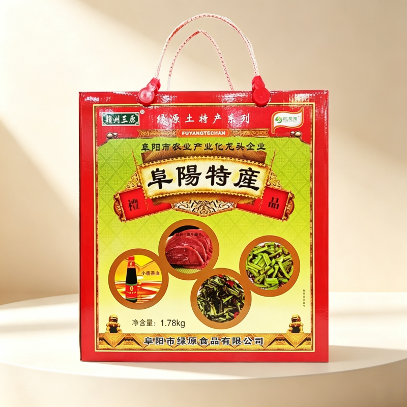 安徽阜阳土特产组合装 大礼包礼品牛肉香椿香油小吃美食麻油苔干