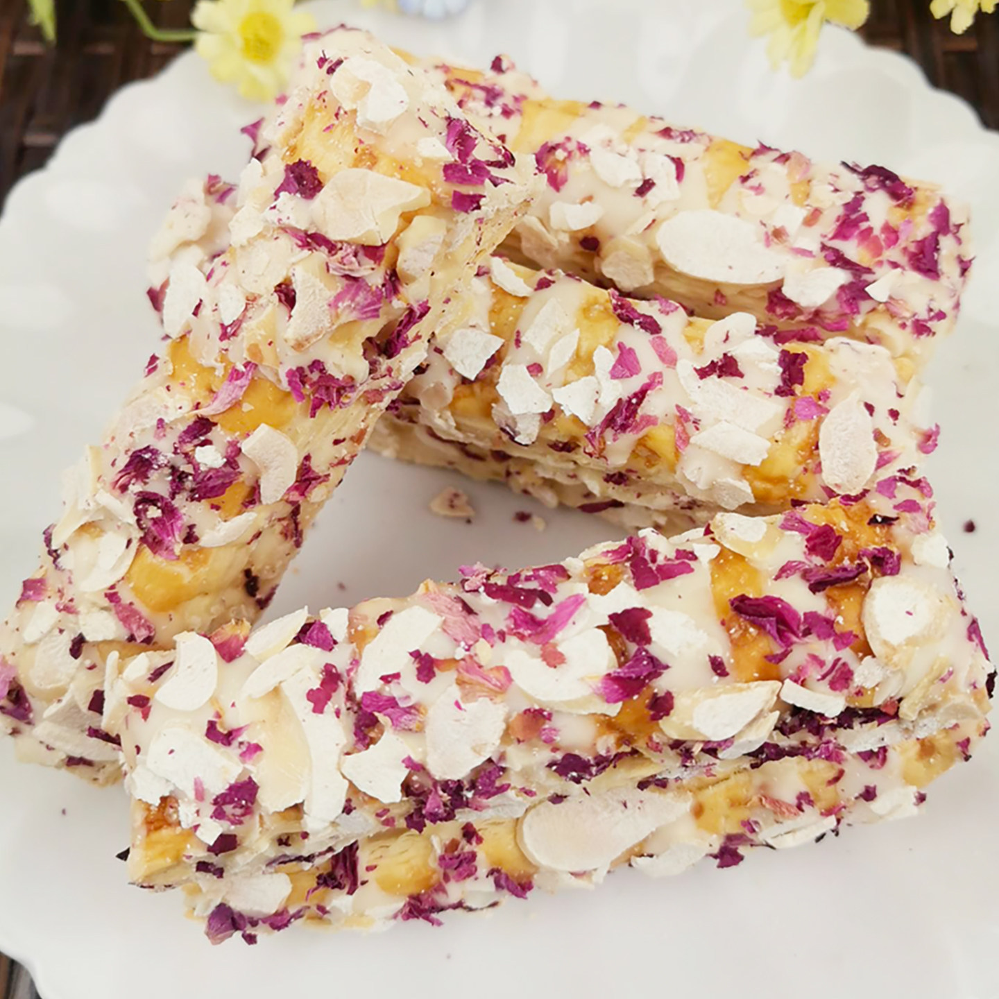 皖菜园塔塔酥200克盒装特产零食扁桃仁松塔千层酥桂花蔓越莓酥点