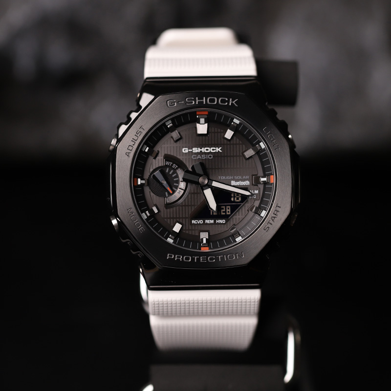 Casio男双显八角橡树太阳能蓝牙