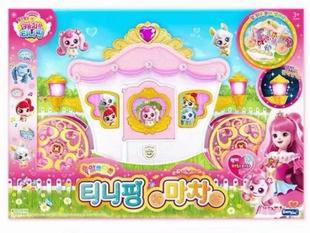 韩国萌可玩具系列公主秘密城堡马车爱心奇妙小女孩儿童过家家礼物