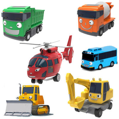 男孩警车救护车运输车翻斗小汽车