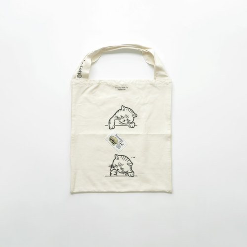 好嗨森猫插画包包创意连体版型