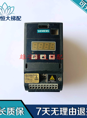 电梯门机变频器 西门子6SE6410-2UB12-5AA0 原装实拍现货质保出售