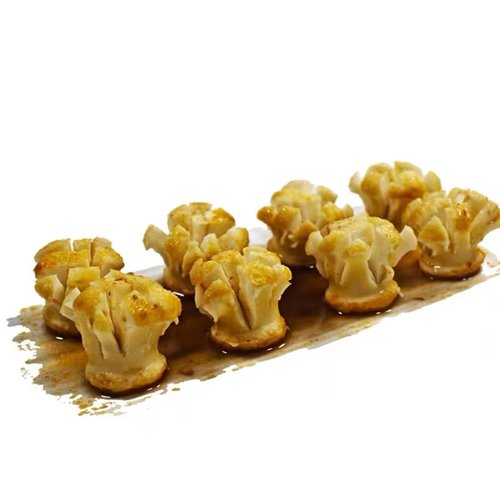 安兴食品素干贝烧高蛋白营养素肉佛家斋菜素鱼柱纯素冷冻半成品