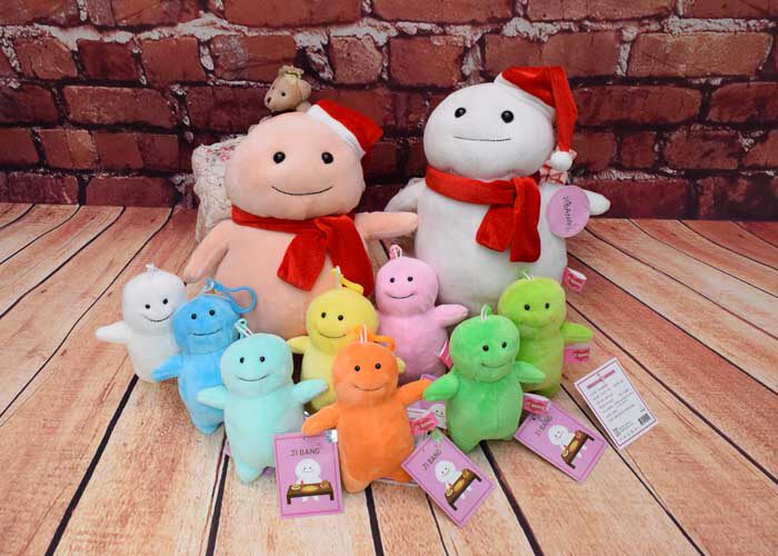 大号外贸李光洙同款脂肪君毛绒公仔 脂肪娃娃挂件 圣诞节女友礼物