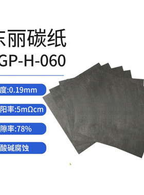 东丽碳纸TGPH-060，40cm x 40cm 20% Wet Proofing