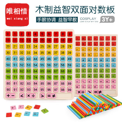 数字算数棒小棒儿童学习数学算术幼儿园早教计数器小学教具学具盒 唯相惜旗舰店 淘优券