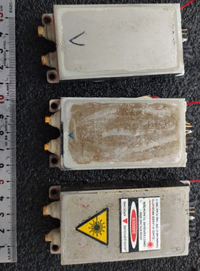 设备拆机件dpss 蓝光457nm激光器可外接光纤耦合输出固体激光器