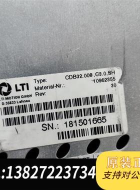 全新库存CDB32.008.C3.0.SHLTI伺服驱动器物料全新议价