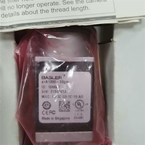 全新库存Basler工业相机aca1300-30gm 盒子不对二手卖全新议价