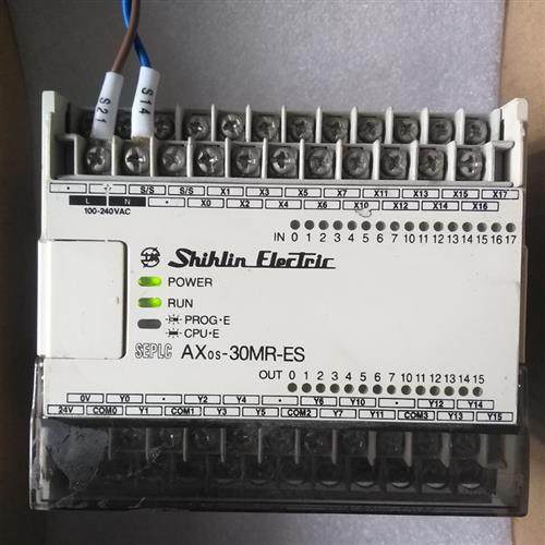 全新库存PLC AXos-30MR-ES,通电实拍,需要的老板私全新议价