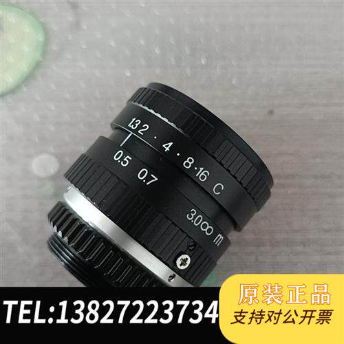 现货原装 精工工业相机镜头C口8mm镜头表面有污垢不影 议价