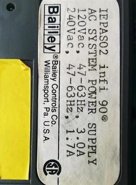 全新库存IEPAS02,有5个全新议价