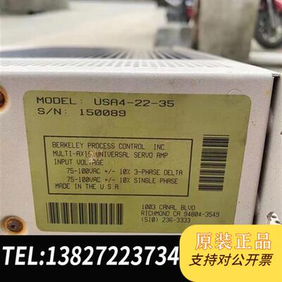 全新库存Berkeley驱动器 USA4-22-35 USA2-22全新议价