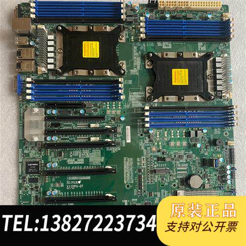 现货原装超微7049塔式工作站主板x11dpg-qt双路364议价