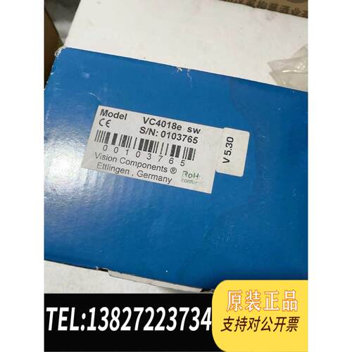 全新原装Vision Components®工业相机VC4018需询价