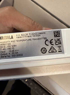 维萨拉温湿度传感器 HMW112D 全新1件