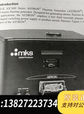 MKS     AX7680等离子电源说明书需询价