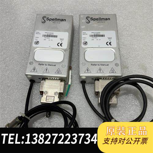 全新库存spellman斯派曼高压电源mps1n10/24/821,全新议价