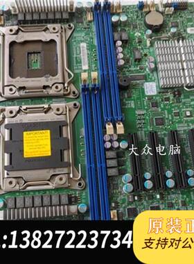 全新库存超微 X9DRL-iF/3F X79双路服务器主板支持E5-全新议价