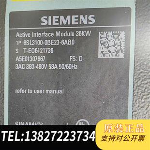 全新库存6SL3100 0AB0;全新议价 0BE28