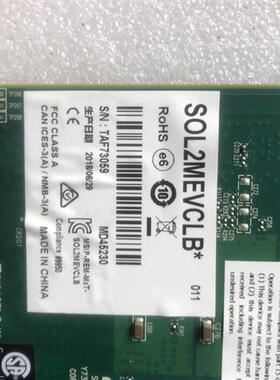 全新库存迈创SOL2MEVCLB  Y7367-00 REV.B 图全新议价