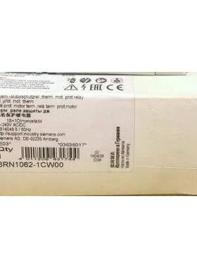 全新原装继电器3RN1062-1CW00，出，，顺需询价