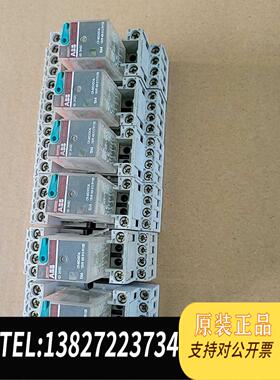 全新原装ABB 继电器 CR-M024DC4L 带底坐80个实需询价