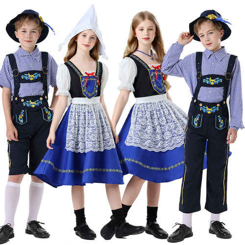 荷兰传统服装德国巴伐利亚连衣裙