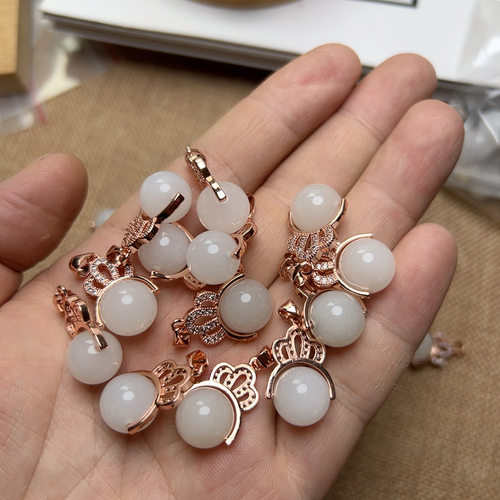 天然新疆金丝玉吊坠挂件玉坠项链转运珠吊坠玉佩玉坠玉佩玉坠