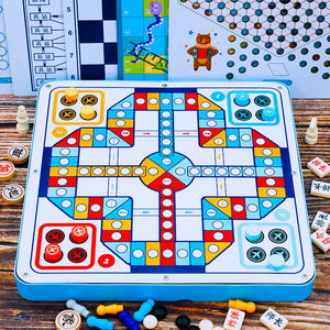 19.9元包邮 DALA 达拉 四合一游戏棋 飞行棋/五子棋/蛇棋/斗兽棋