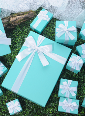 伴手礼盒生日礼物盒口红盒装饰蒂芙蓝礼盒礼品盒包装盒