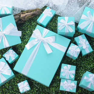 伴手礼盒生日礼物盒口红盒装 盒 饰蒂芙蓝礼盒礼品盒包装