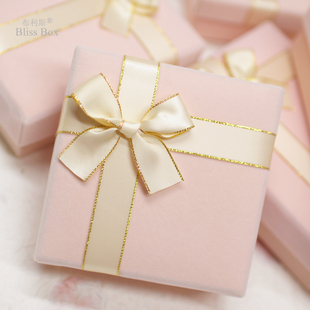 礼盒ins口红包装 简约定制礼物盒礼品盒 盒生日礼品盒子精美韩版