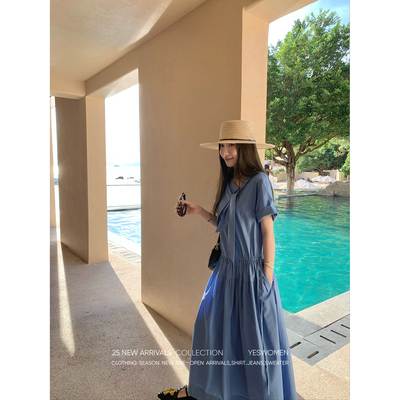 小宜定制夏日看展连衣裙