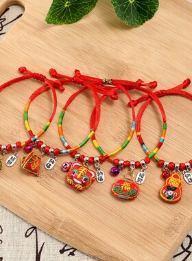 端午五彩绳粽子小香包五彩粽子