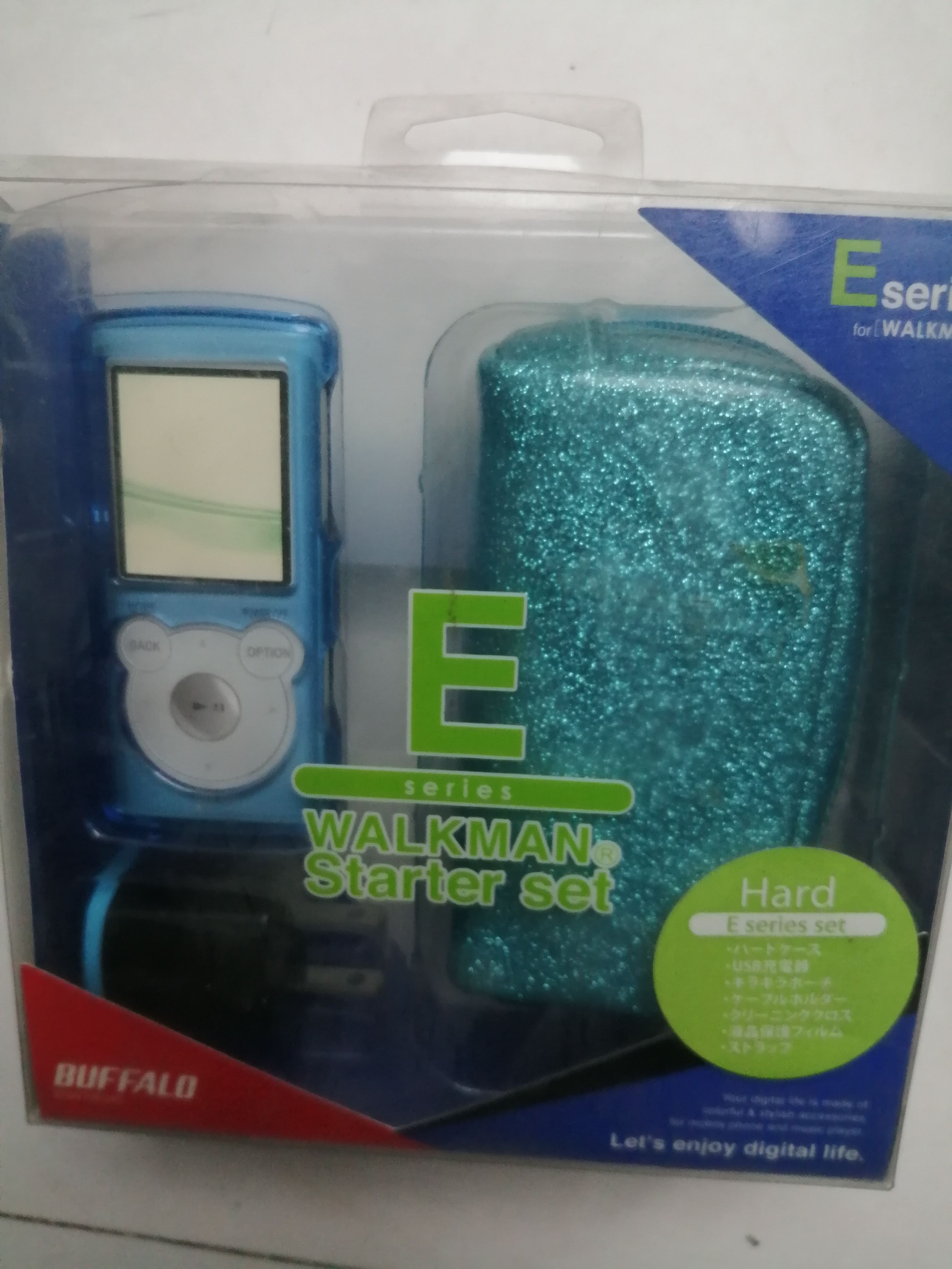 BUFFALO水晶保护套硅胶壳动漫索尼nw-e052 053专用播放器保护外壳