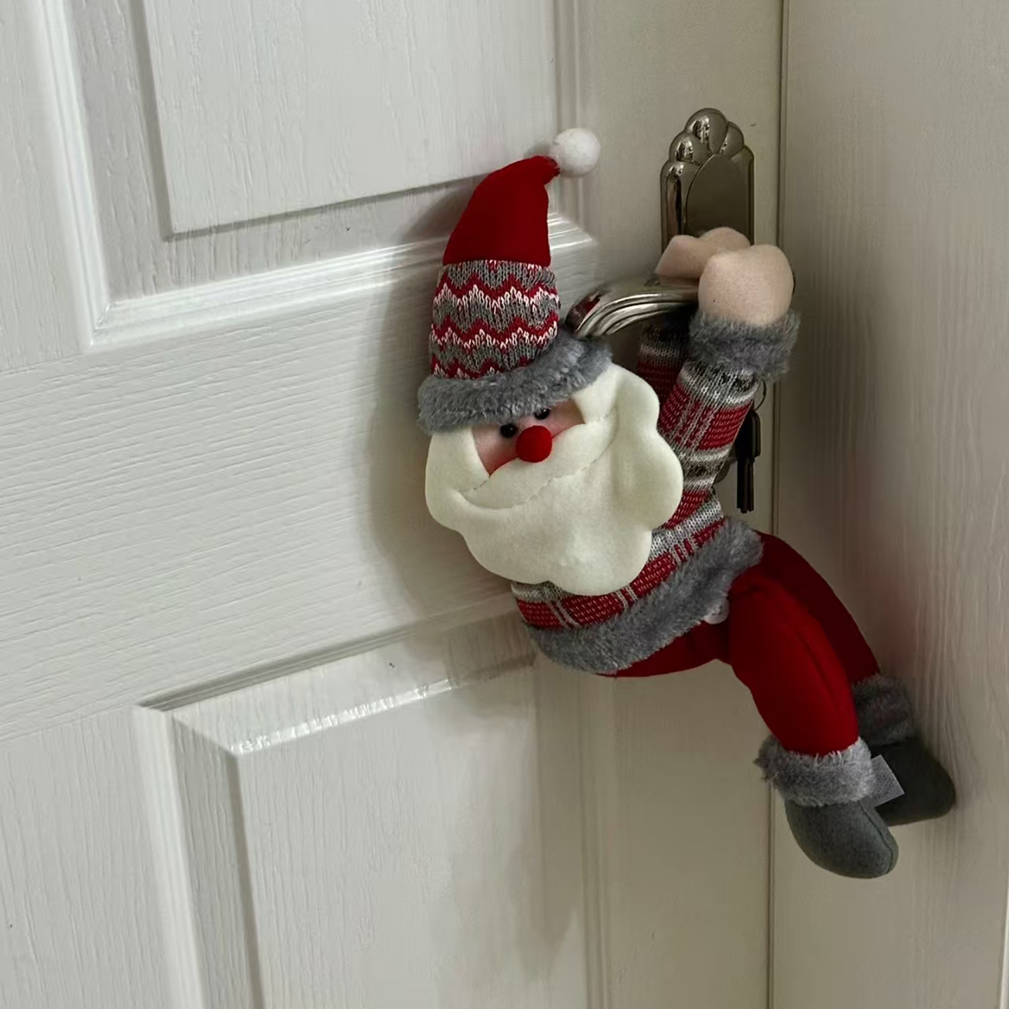 圣诞节装饰品圣诞老人入户门挂饰房间卧室挂件氛围场景布置道具