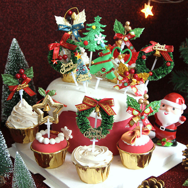 圣诞节烘焙蛋糕装饰 圣诞节老人软胶立体插件圣诞树甜品装饰插件,节庆用品/礼品,节日装扮用品,淘宝优惠券,粉丝福利购,淘宝优惠卷