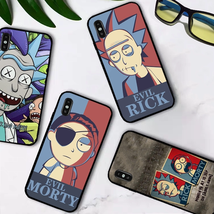 瑞克和莫蒂适用三星note7/8/9/10plus坚果pro3手机壳RickandMorty