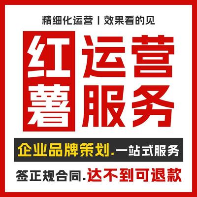 小红薯策划运营xhs书品牌服务推广营销代笔记IP爆款合作流量起号